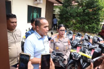 Komplotan Curanmor dan Penadah Antar Pulau Dibekuk Jatanras Polda Kepri