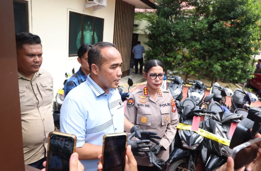 Komplotan Curanmor dan Penadah Antar Pulau Dibekuk Jatanras Polda Kepri