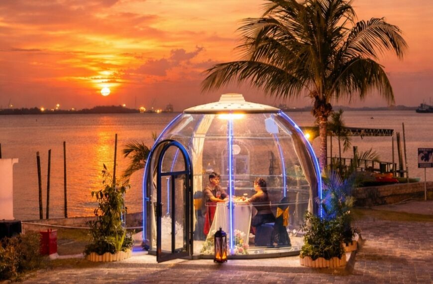 Rayakan Cinta dalam “Dome” Transparan: Paket Candlelit Dinner Eksklusif dengan View Sunset Terbaik di Batam Kini Hadir di HARRIS Resort Waterfront Batam