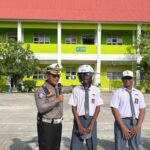 Polantas Menyapa “Police Goes To School Edukasi/Sosialisasi Kamseltibcarlantas” di SMA N 15 Batam