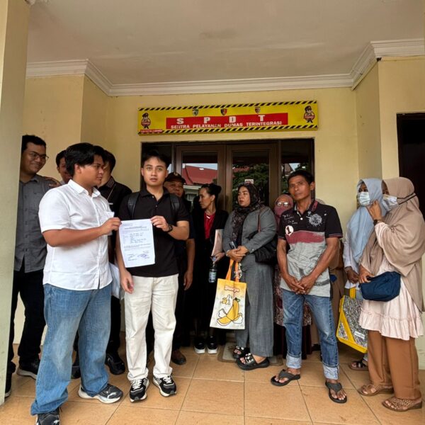 Belasan Warga Laporkan Penipuan Kavling Tering Mas Sekupang Batam di Polda Kepri