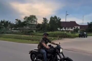 Viral di Batam, Ketua DPRD Kepri Iman Sutiawan Pamer Moge dan Berkendara Tanpa Helm