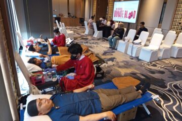 Grand Mercure Batam Centre Rayakan Anniversary Pertama dengan Aksi Donor Darah, Kumpulkan 40 Kantong Darah