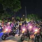 Ditsamapta Polda Kepri Gelar Patroli Skala Besar/Blue Light Antisipasi Gangguan Kamtibmas di Batam