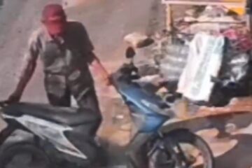 Bapak dan Anak Tiri Kompak Curi Motor di Nongsa Batam