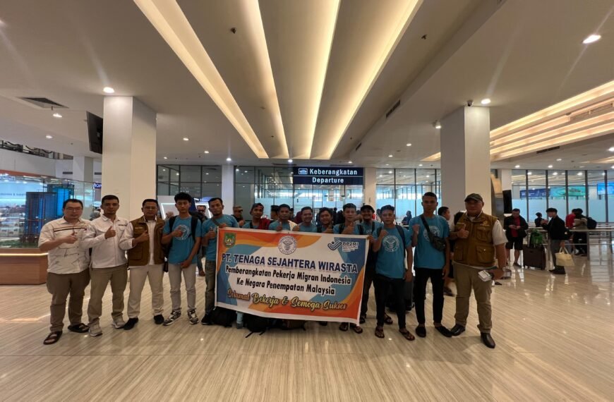 BP3MI Kepri Catat 2.948 PMI Diberangkatkan Secara Prosedural, Singapura Jadi Negara Tujuan Terbanyak