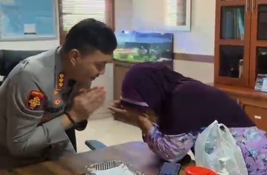 Niat Melapor Ke Polda Kepri Karena Jadi Korban Penipuan, Wanita Paruh Baya Ini Justru Dapat Rejeki Tak Terduga Dari Kombes Eddwi Kurniyanto