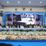 Tim Gabungan Bareskrim Polri, Polda Kepri dan Bea Cukai Sita 800 KG Ketamin HCL