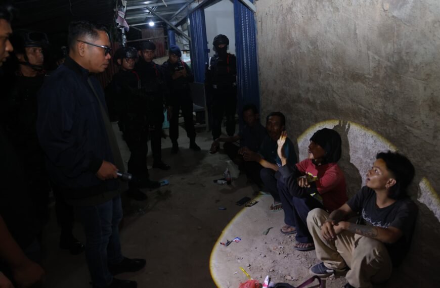 Polda Kepri Amankan 114 Orang Terkait Narkotika Pada KRYD Minggu Dinihari