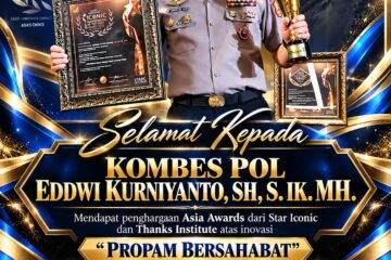 Kombes Pol Eddwi Kurniyanto Raih Star Iconic Awards 2026, Integritas dan Inovasi Jadi Kunci