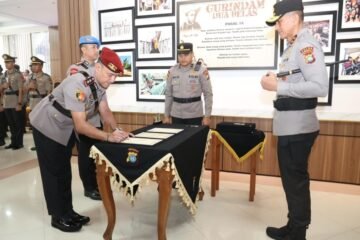 AKBP Robby Topan Manusiwa Resmi Jabat Dirreskrimsus Polda Kepri